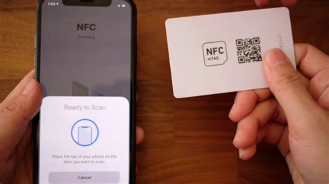 nfc scanning iphone